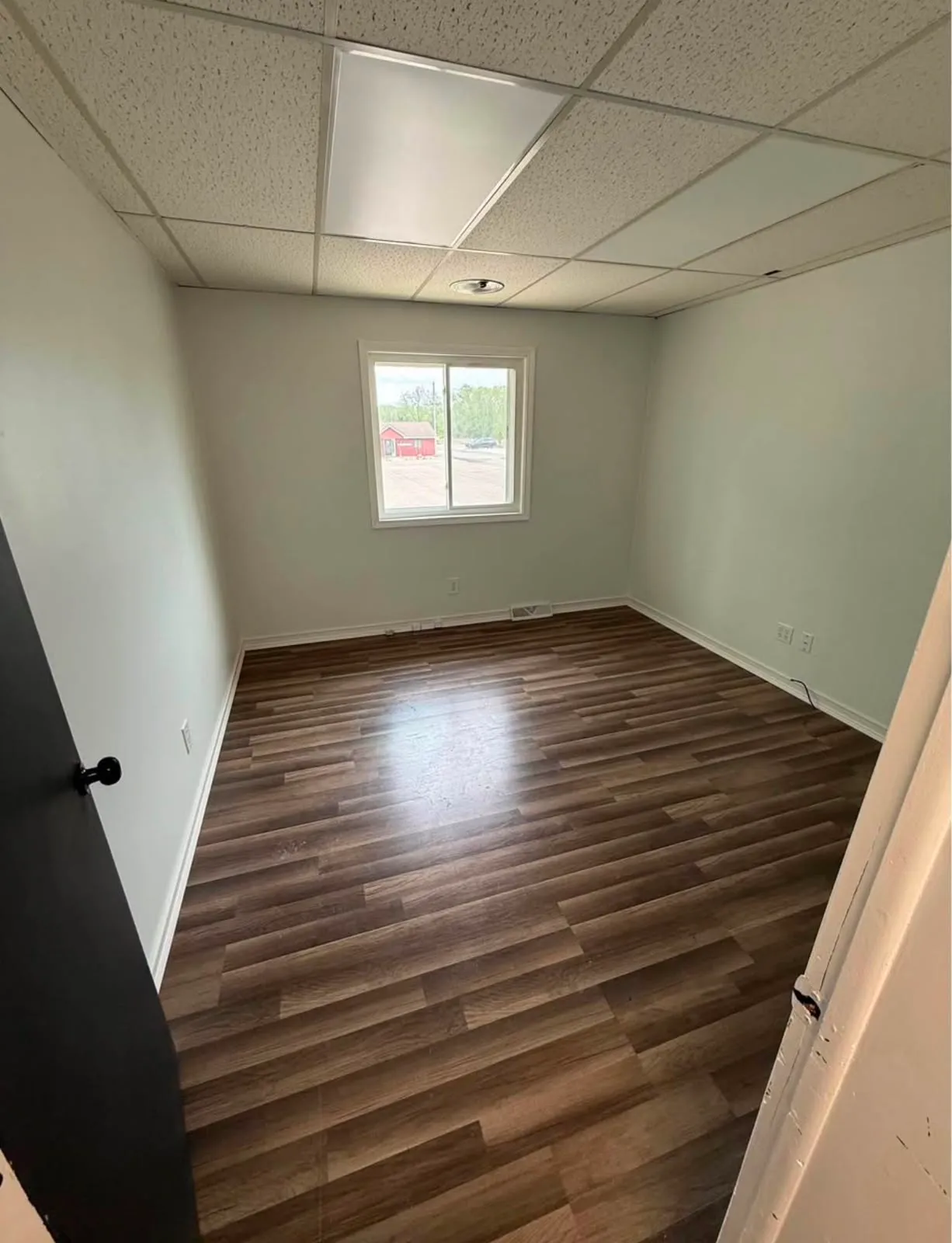 Private office interior inside Building A
